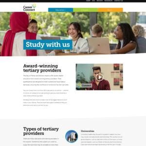 education website development
